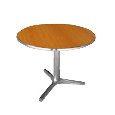 round metal table