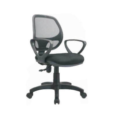 Clerical Mesh Chair With Armrest Gaslift  Es369