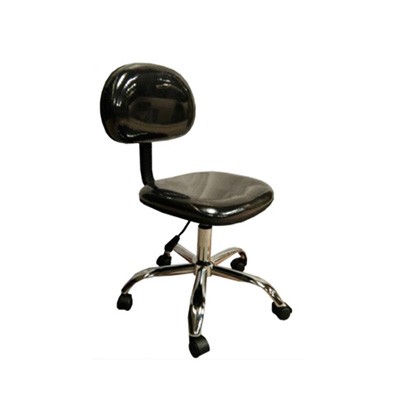 Fabric Clerical Chair With Chrome Plated Starbase