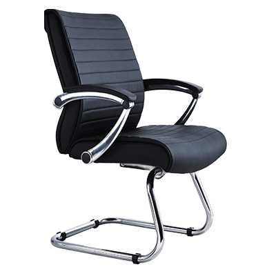 Leatherette Visitor Chair Hexc-007