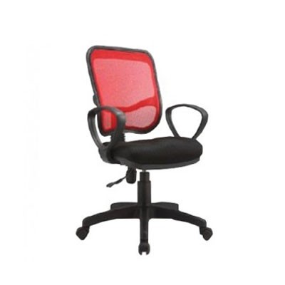 Clerical Mesh Chair With Armrest, Gaslift Es-351