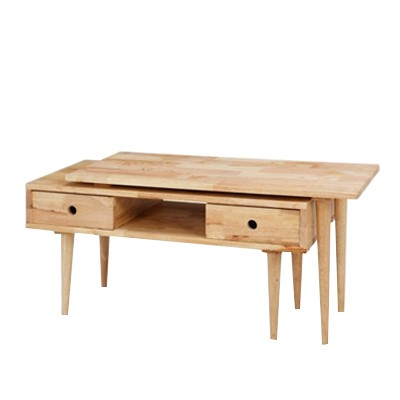 natural wood table