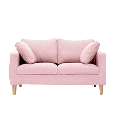 pink sofa