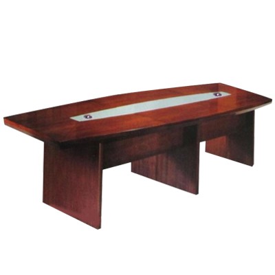 wooden conference table