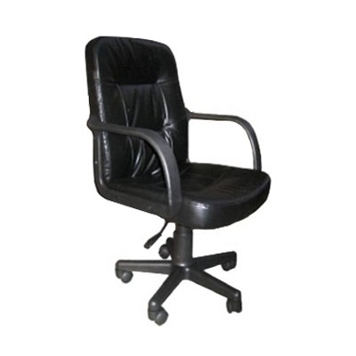 Midback Leather Chair With Armrest Gaslift Ch6104l