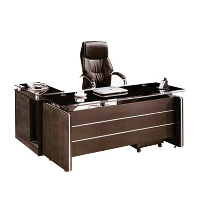 Executive Table, Tempered Glass Top 1607