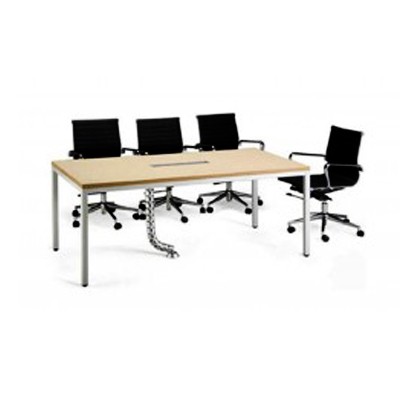 Customized Conference Table With Snake Wire Management
