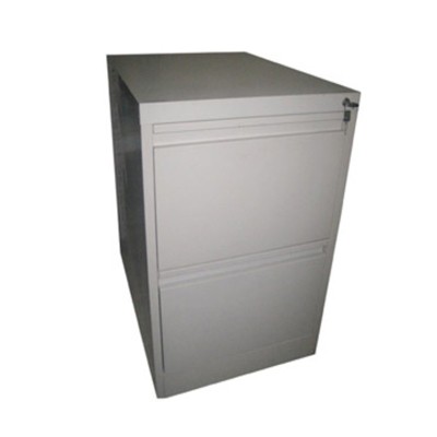 All-metal Body 2 Drawer Vertical Recessed Handle Fc2