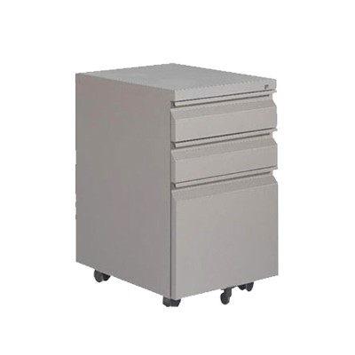 Mobile Pedestal, Recessed Handle - Metal Top