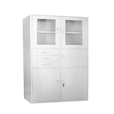 Top Row, Clear Storage  Center Left-3 Drawer Center Right, Manual Combination Safebottom  Gpoc300114