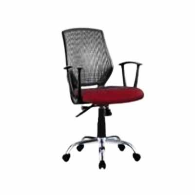 Midback Mesh Chair With Armrest Gaslift Tx Me022