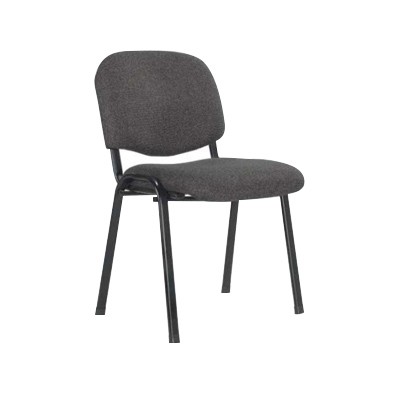 Fabric Visitors Chair, Black Legs Cb-617
