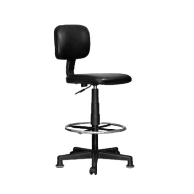 Drafting Chair Leatherette Seat And Back Without Armrest Jg208h20
