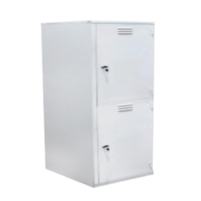 2 door metal locker