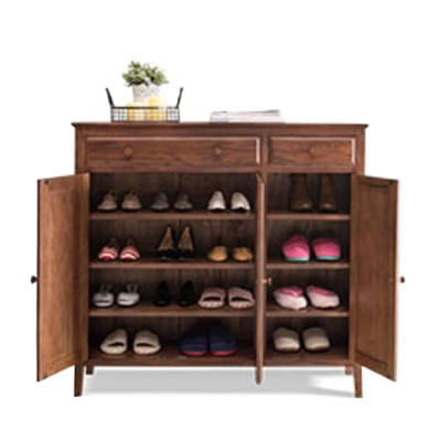 wooden shoe cabinet