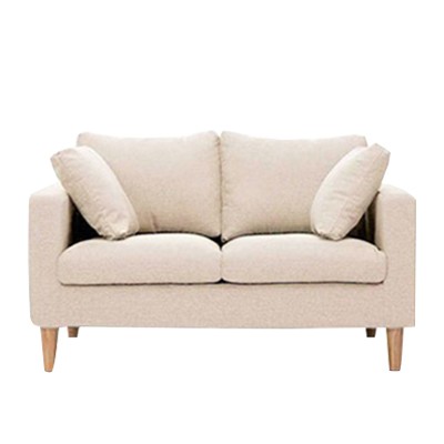 beige fabric sofa