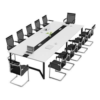 Customized Conference Table Melamine Board Top Hct2591022