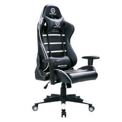 Leatherette Gaming Chair With Headrest