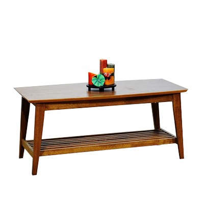 Solid Wood Top And Rubberwood Frame