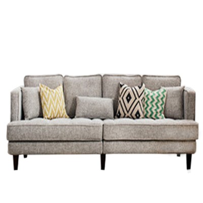 Custom Fabric Sofa With Wood Footings Hcs25034