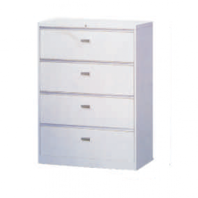 Lateral Cabinet Flush Handle - 4 Drawers