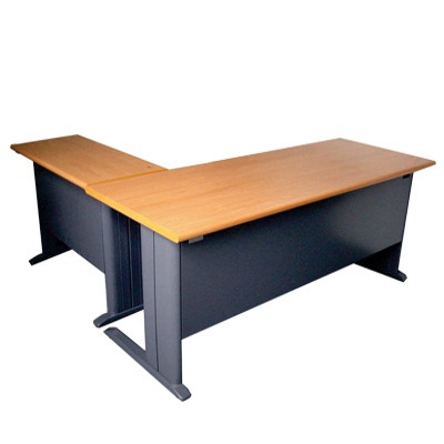 l shaped workstation table