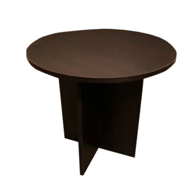 Round Conference Table, Melamine Board Bt46016