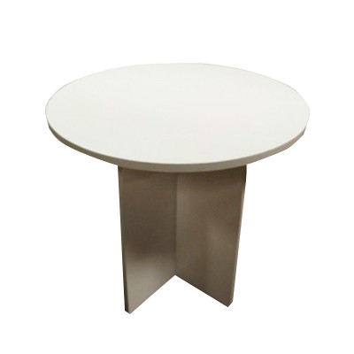 Round Conference Table, Melamine Board Bt46016