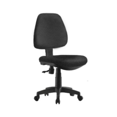 black swivel chair