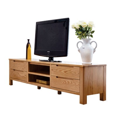 modern wood tv rack