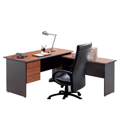 L shaped office desk