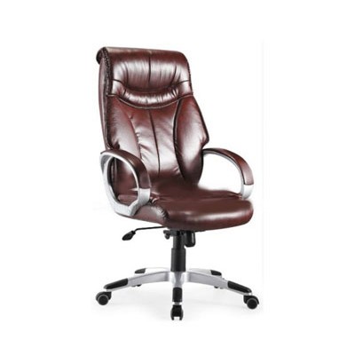 brown chair leather